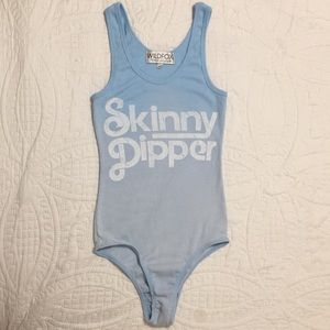 Adult XS “Skinny Dipper” Onesie/Bodysuit